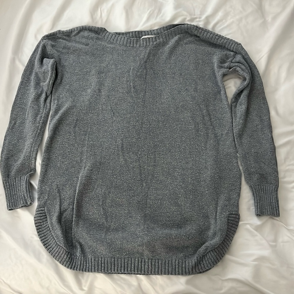 Gray Sweater Tunic